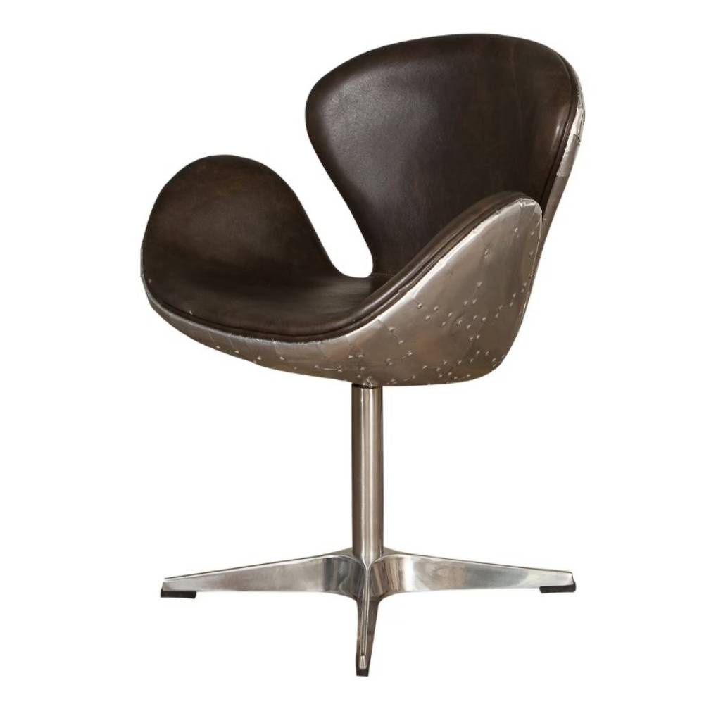 BOSTON SWIVEL CHAIR JAVA BLACK