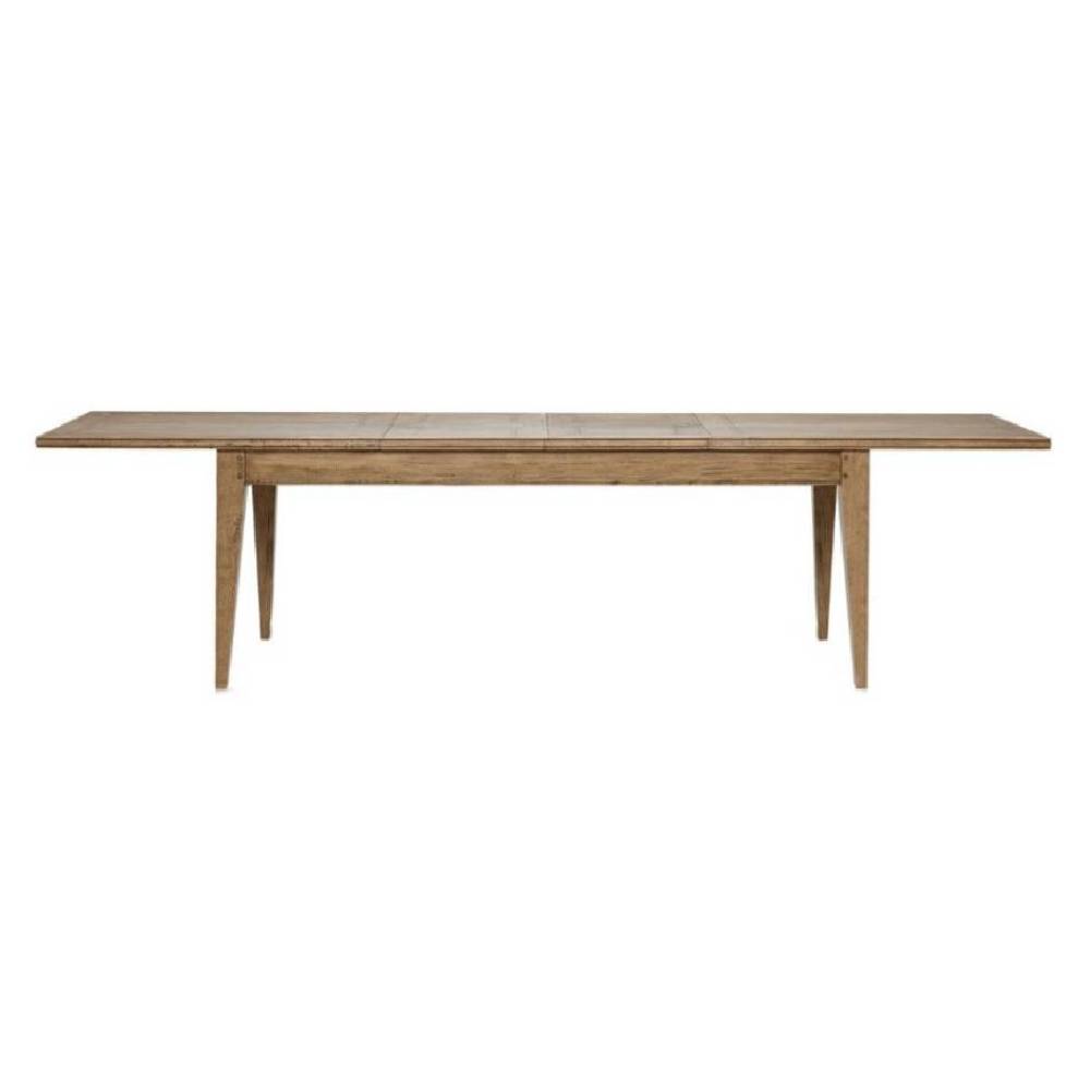 Bosquet Double Ext Dining Table - Rustic Light