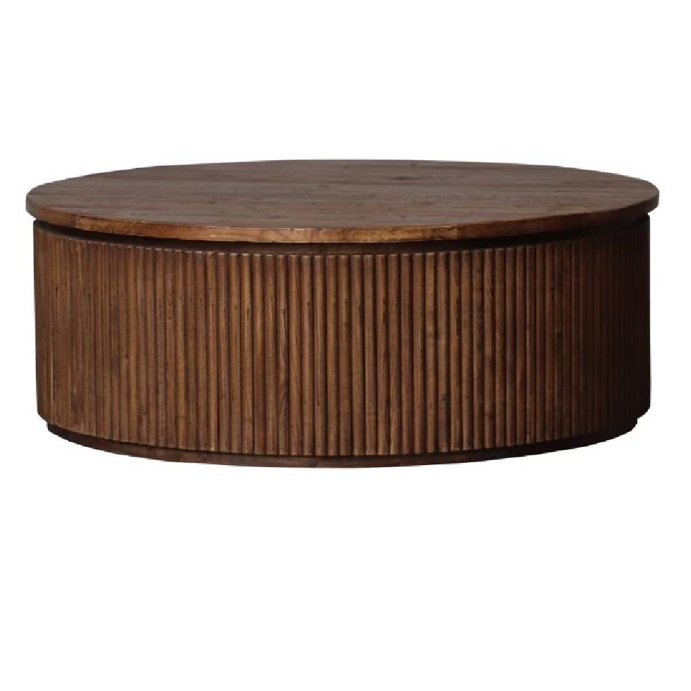 COFFEE TABLE ROUND - OLD ELM