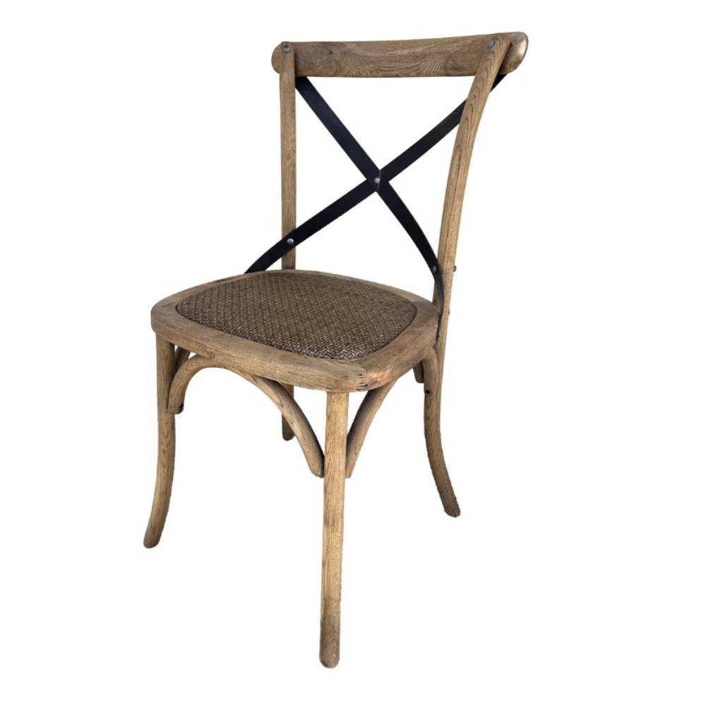 CROSS BACK CHAIR METAL CROSS