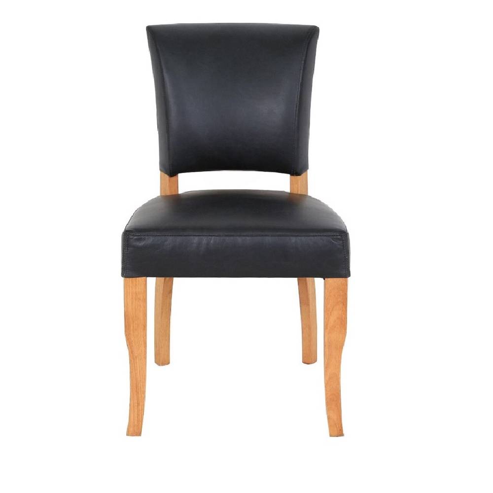 DERRINGER CHAIR BELON BLACK (OAK LEG)