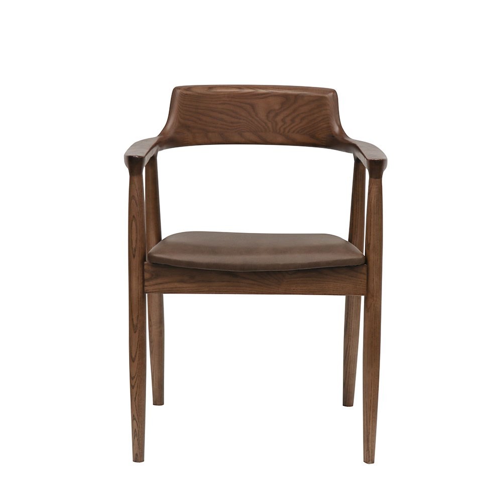 Ealing Dining Chair - Natural Frame/Linen Seat - Image 4