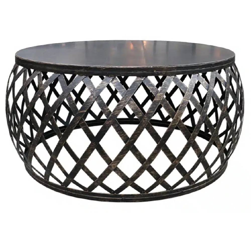 Lamai Coffee Table Black/Burnt Gold
