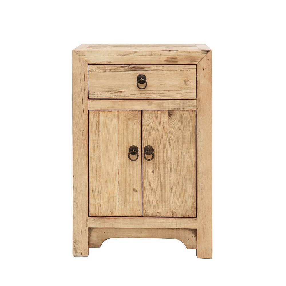 Oriental Bedside - Natural Finish