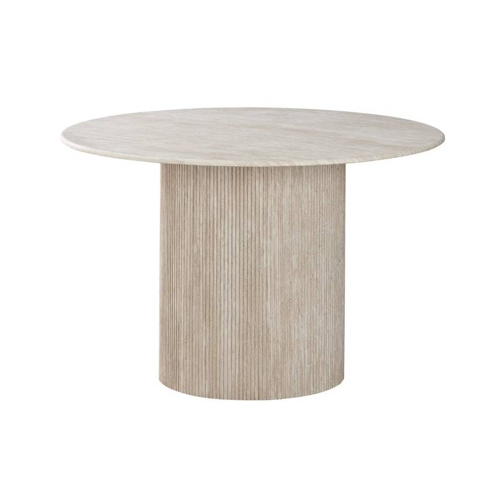 TUSCAN TRAVERTINE DINING TABLE