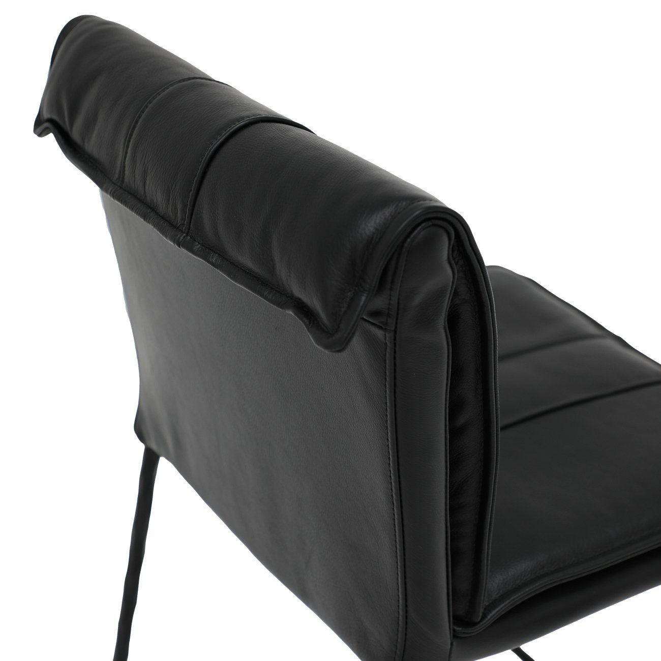 Foundry Leather Barstool 2 Colours, 2 Heights - Image 2