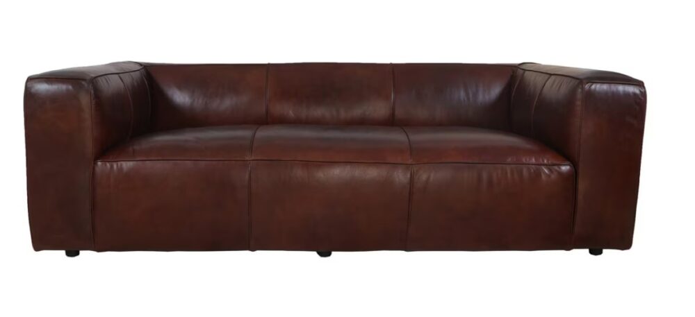 HAMPSHIRE SOFA - VINTAGE CIGAR BROWN